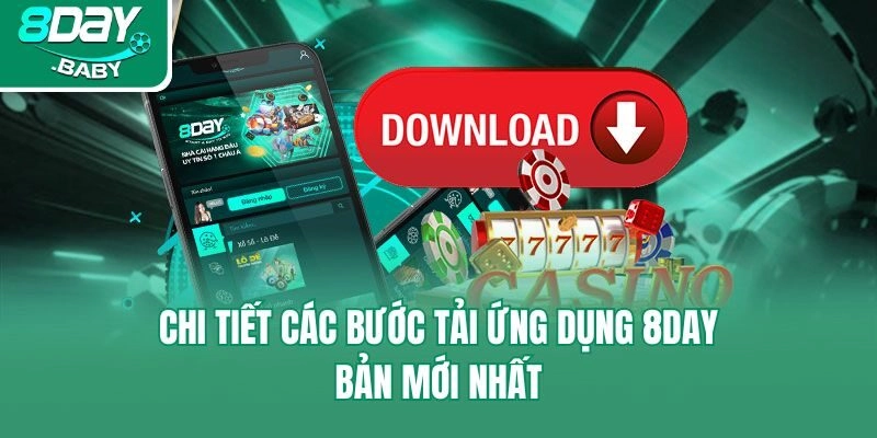 Chi tiết các bước tải ứng dụng 8day bản mới nhất